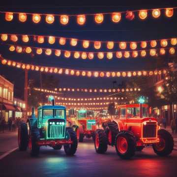 tractor run