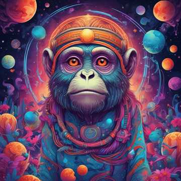 Monkey on the Moon